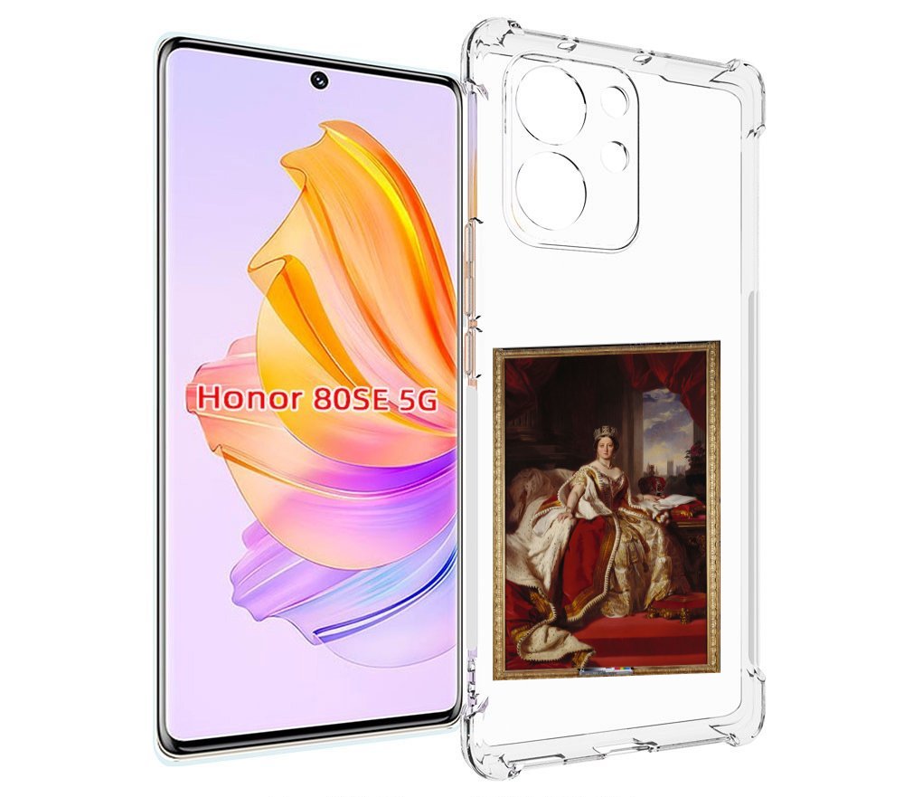 

Чехол MyPads елизавета-2 для Honor 80 SE, Прозрачный, Tocco