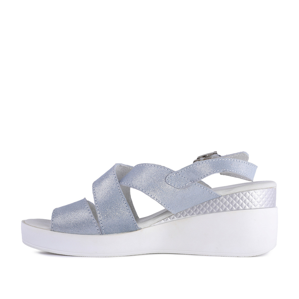 фото Босоножки женские zenden comfort 12-01wa-081fk голубые 38 ru