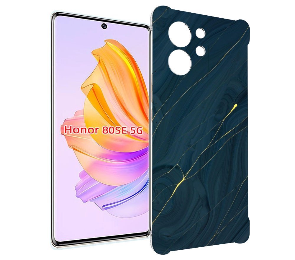 

Чехол MyPads дерево с золотыми трещинами для Honor 80 SE, Прозрачный, Tocco