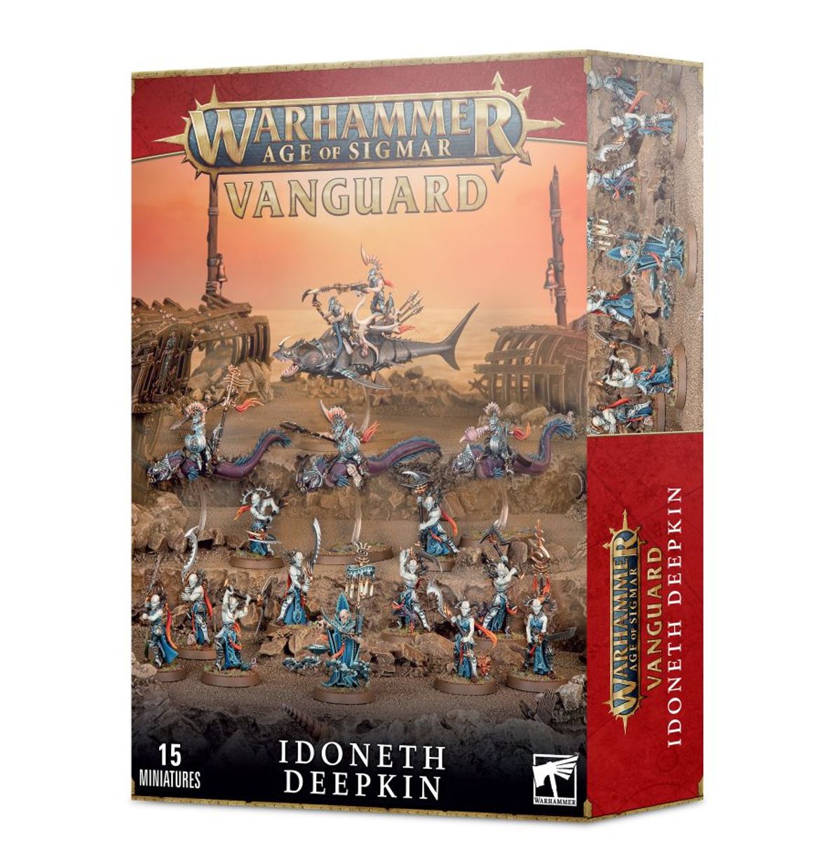 

Миниатюры для игры Games Workshop Warhammer Age of Sigmar: Vanguard - Idoneth Deepkin, Vanguard - Idoneth Deepkin