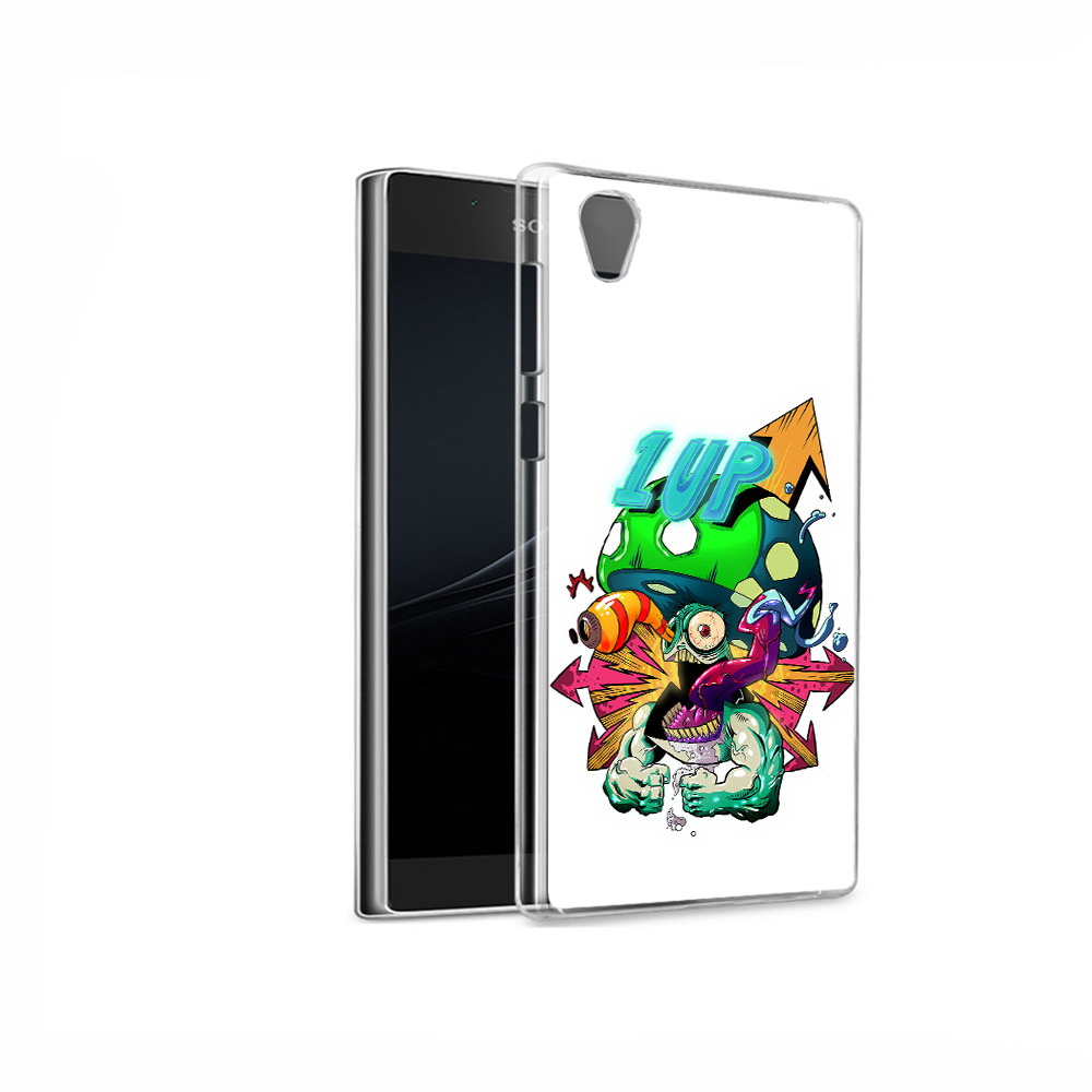 

Чехол MyPads Tocco для Sony Xperia L1 сильный гриб абстракция (PT66853.250.599), Прозрачный, Tocco