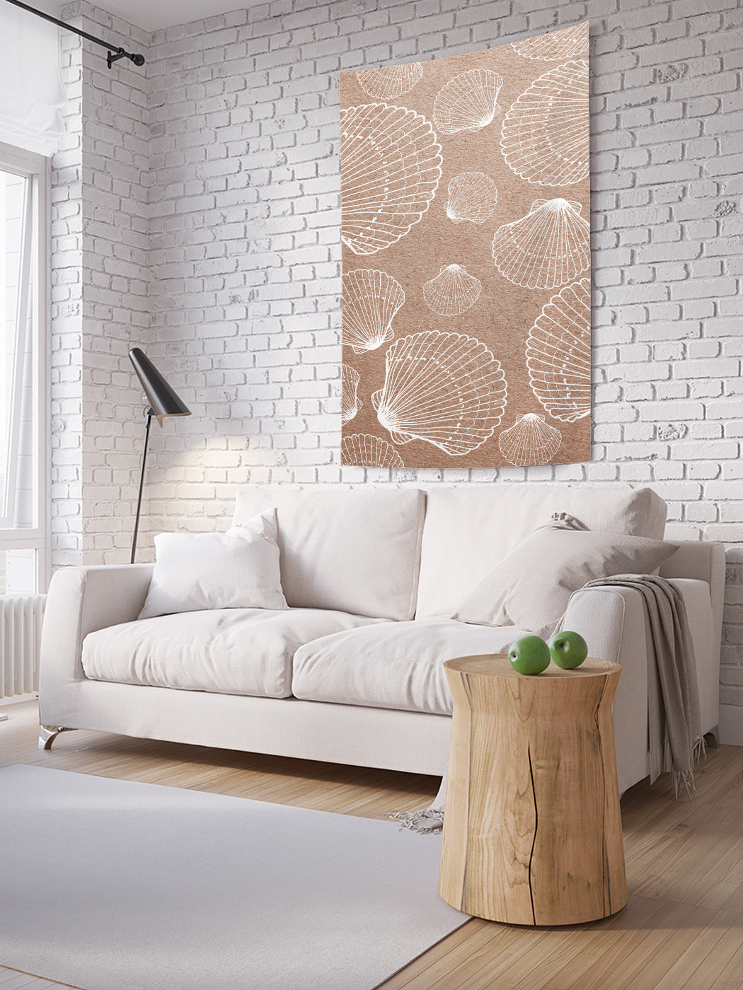 

Вертикальное фотопанно на стену JoyArty Ракушки мечты 150x200 см, Ракушки мечты