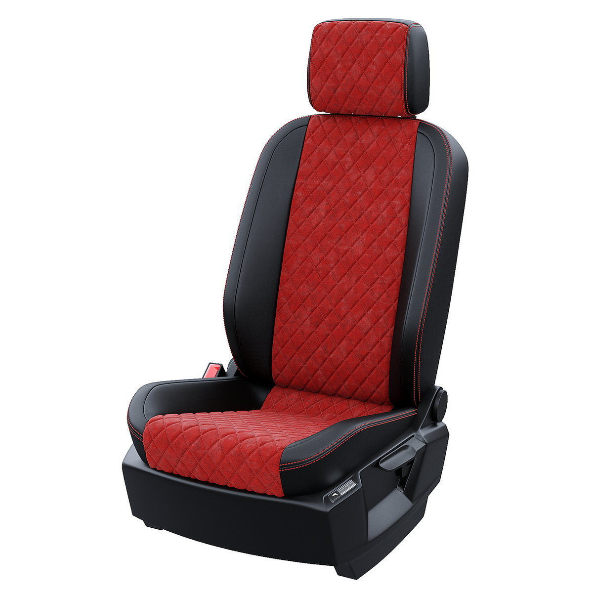 

Чехлы на сиденья Чехлы.ру для Hyundai Ix35 5318AV114FT2 Алькантара ромб Черный Красный, Красный;черный, 5318AV