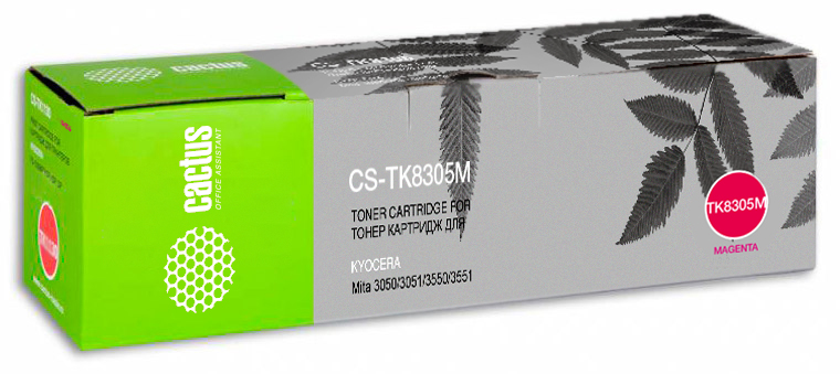 

Картридж для лазерного принтера CACTUS CS-TK8305M Purple, совместимый, Пурпурный