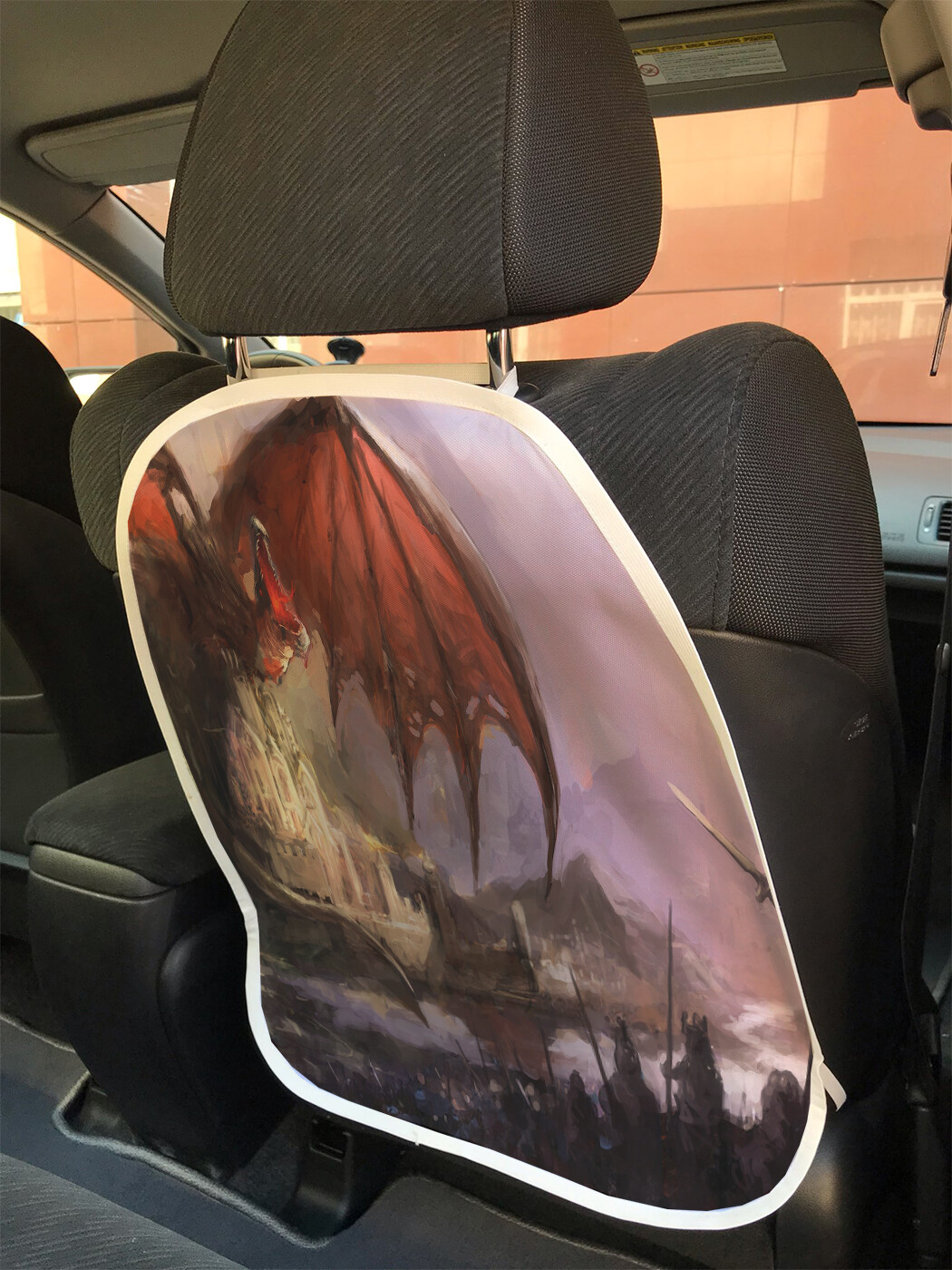 

Накидка на спинку сиденья JoyArty Воинственный дракон, 45х62, Воинственный дракон