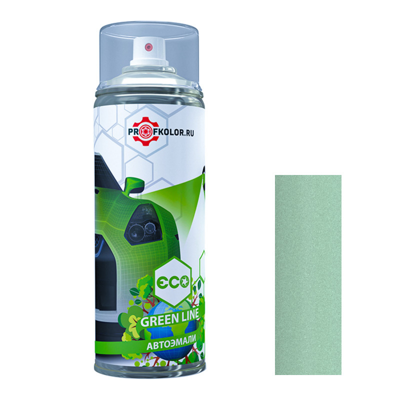 

Аэрозольная краска Profkolor Ford - 04-E9, Mint Green, 520 мл., Зеленый, A-FORD-Green