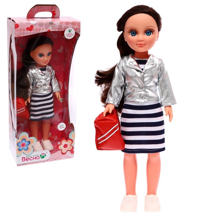 Кукла Весна Анастасия кэжуал со звуковым устройством, 42 см