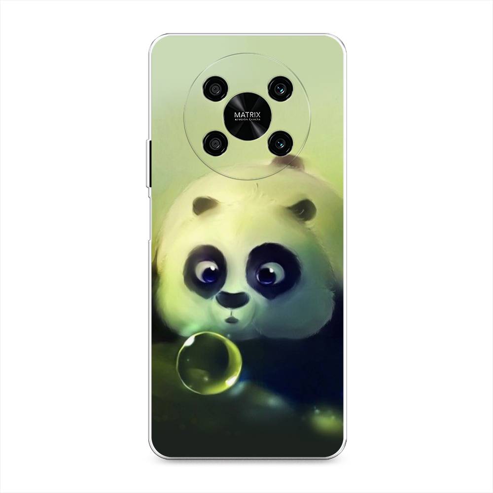 

Чехол на Honor X9 4G "Малыш панды", Зеленый;черный;серый, 6108150-1