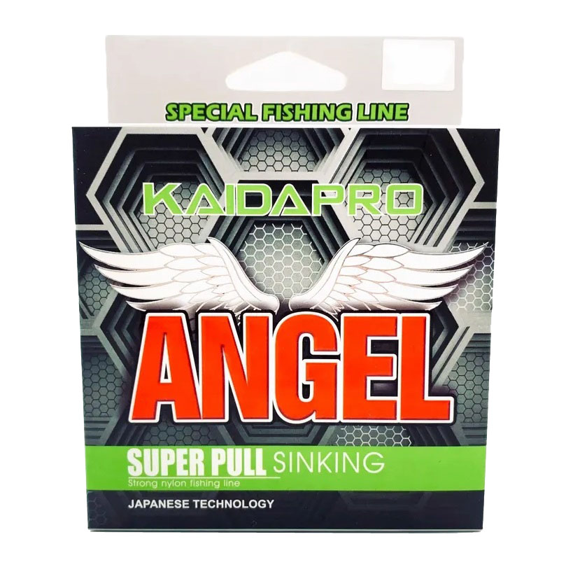 фото Леска монофильная kaida pro angel 0,5 мм, 100 м, 13,1 кг, green, 1 шт.