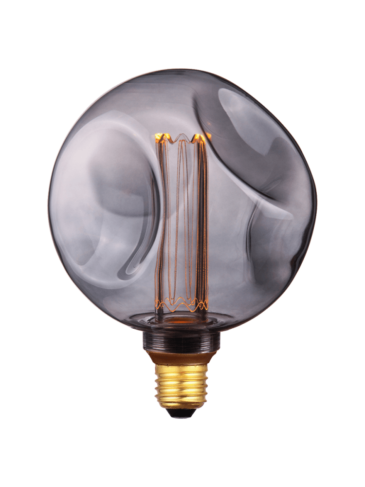 Лампа светодиодная HIPER HIPER LED VEIN CG125 4.5W 150Lm E27 2000K Smoky 3-STEP dimmable