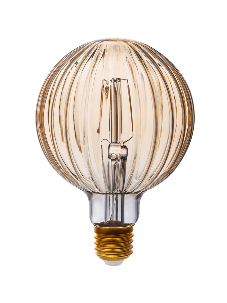 фото Лампа светодиодная hiper hiper led deco filament baloon 4w 480lm e27 102148 2400k amber