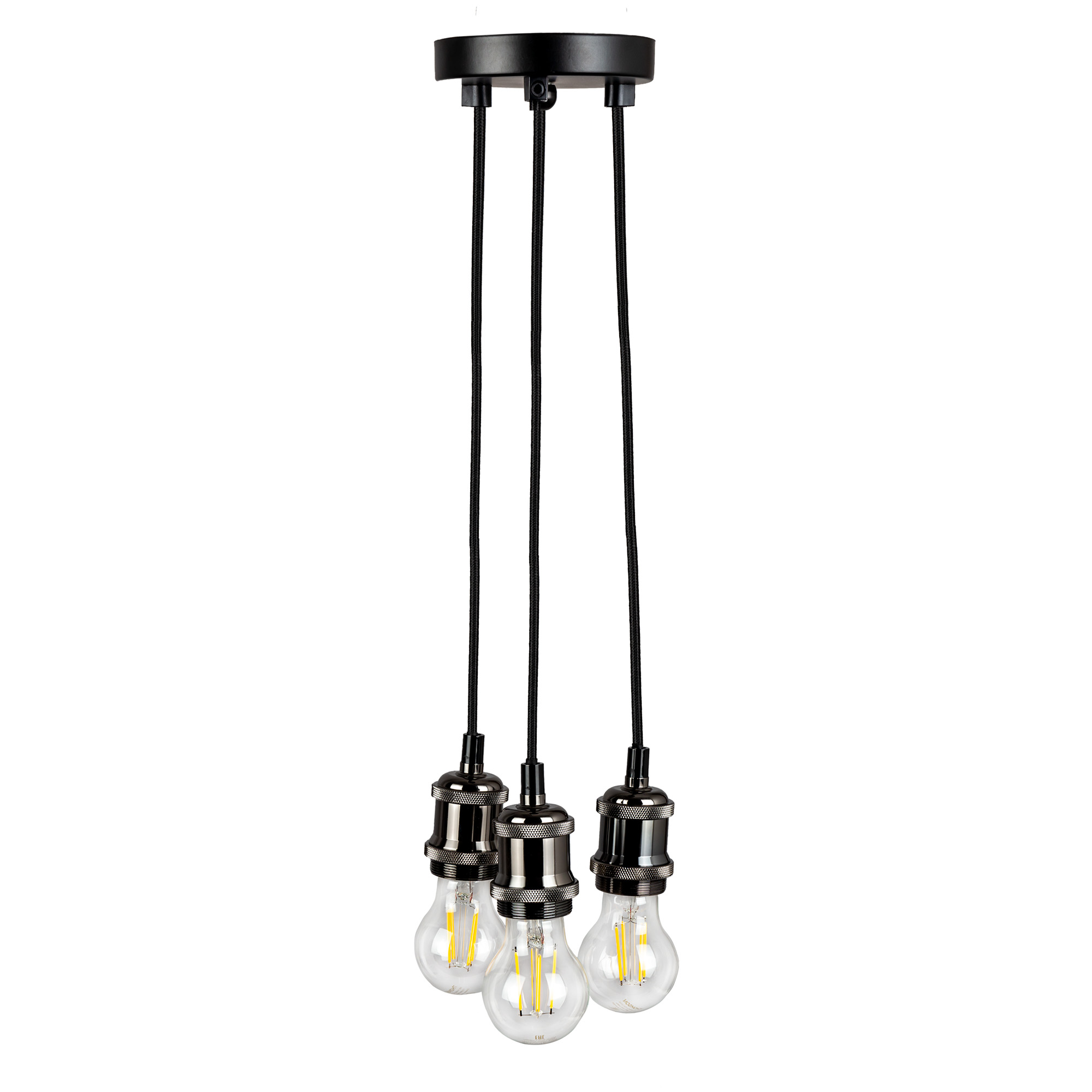 

Подвес HIPER H156-5 E27 60Вт PEARL BLACK