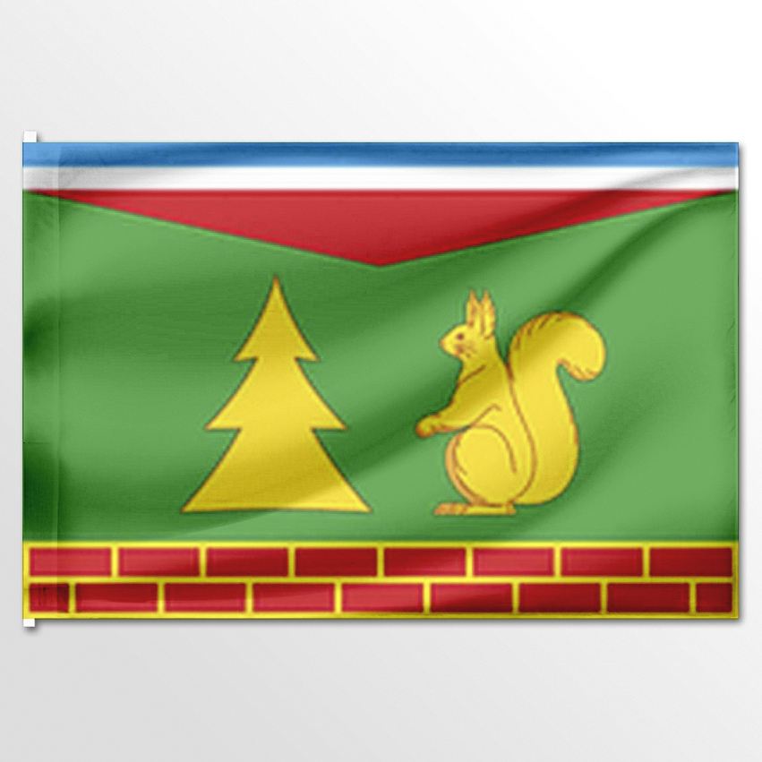 

Флаг ЦТП ФЕНИКС городского поселения Пионерский 135x90 см, 7019-135x90