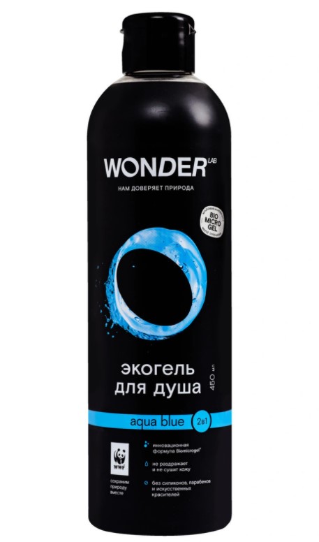 

Экогель для душа 2 в 1 Wonder Lab Aqua Blue, 0,45 л