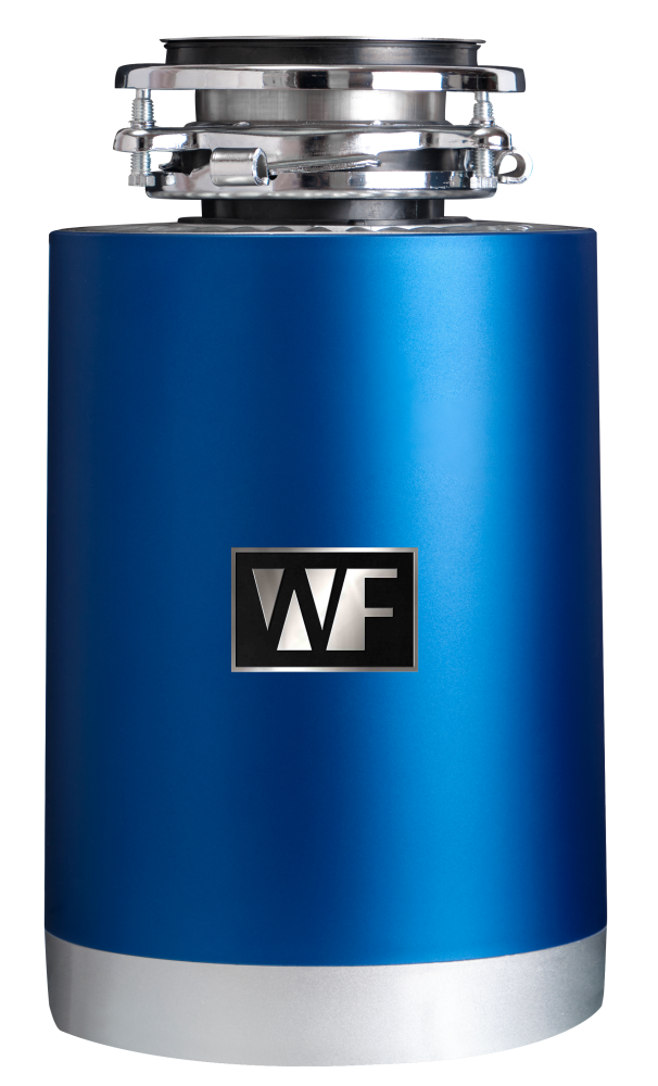 Измельчитель пищевых отходов WASTE FIGHTER F-62 Powerful (HR-680A-3bolt) синий измельчитель пищевых отходов bone crusher