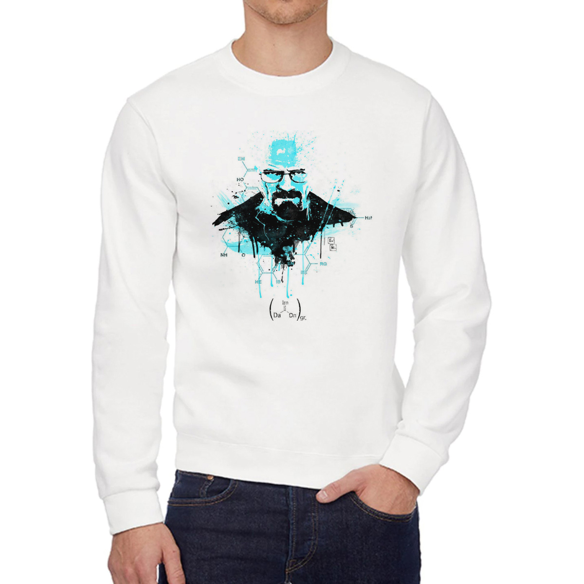 

Свитшот унисекс CoolPodarok W015565 белый 44 RU, 4W015565