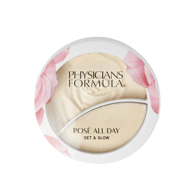 Хайлайтер Physicians Formula Rose All Day Set & Glow Лучезарный блеск для губ увеличивающий объем physicians formula ягодный бриллиант