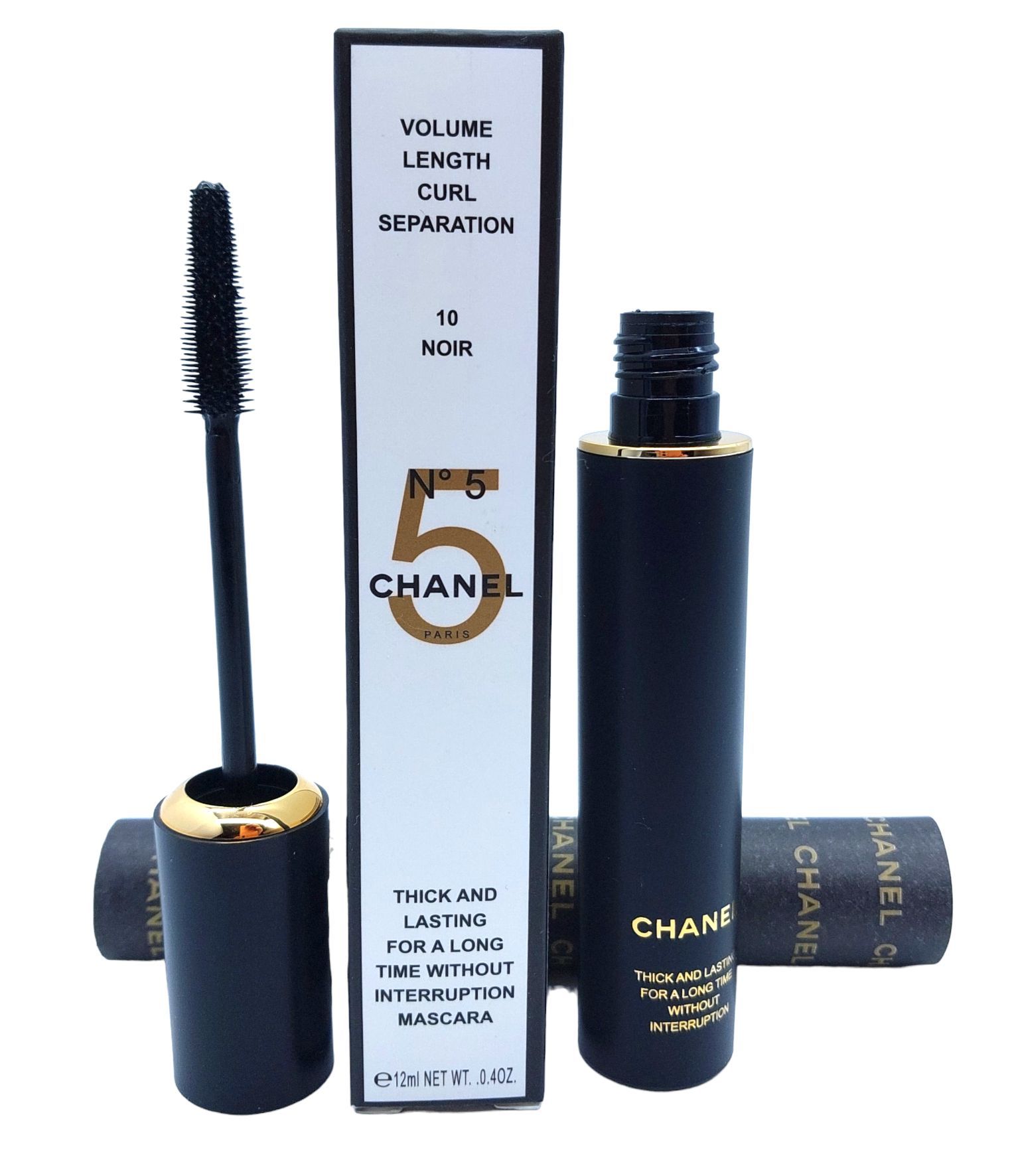 Тушь для ресниц Chanel N°5 Volume Lenght Curl Separation 10 Noir тушь для ресниц lancome hypnose l absolu de noir экстрачерная 011 6 2 мл