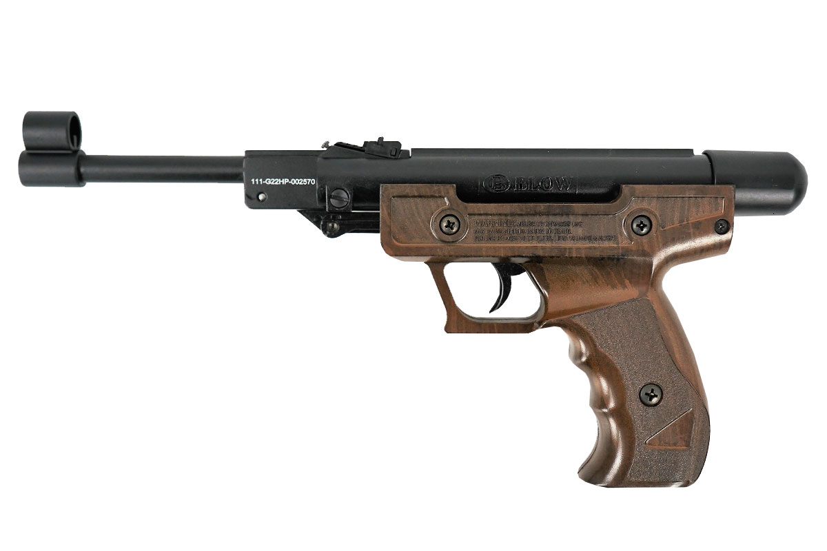 Пневматический пистолет Blow H-01 (пластик, имитация дерева) 4,5 мм