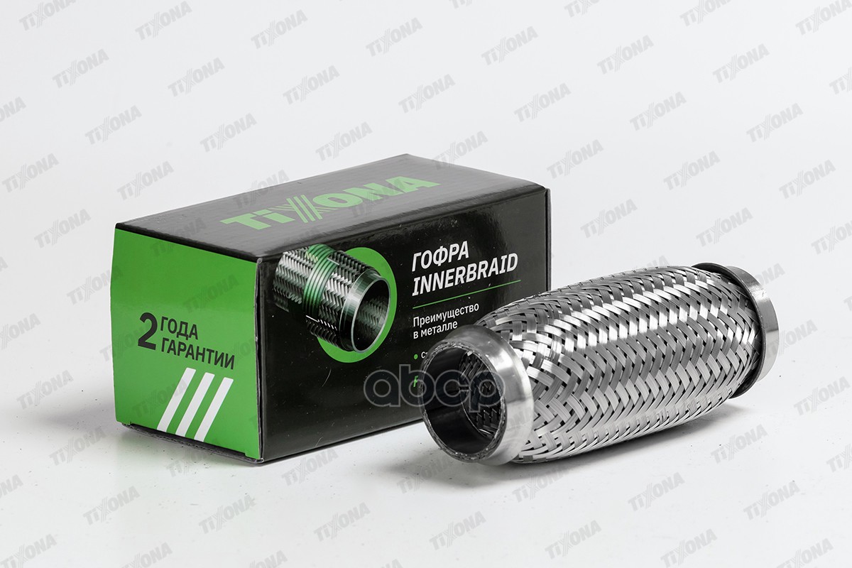 

Гофра 40/150 (Aisi 304 With Inner Braid) Tixona 40150