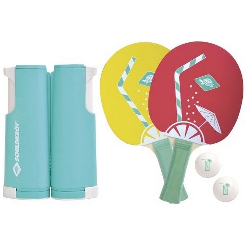 Набор для настольного тенниса Donic Spin, 2 ракетки, 2 мячика, сетка, 788660 ракетка для настольного тенниса donic testra premium 200205