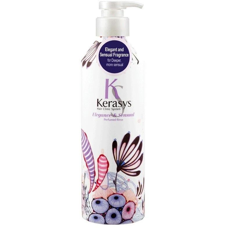 Кондиционер для волос KeraSys Elegance & Sensual протеиновый, с аминокислотами 400 мл