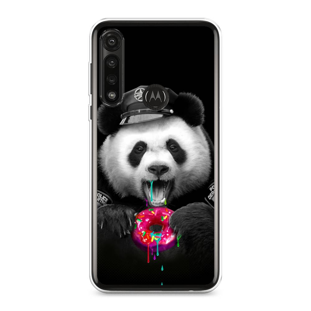 

Чехол Awog на Motorola Moto G Power 2020 "Панда police", Разноцветный, 242650-2