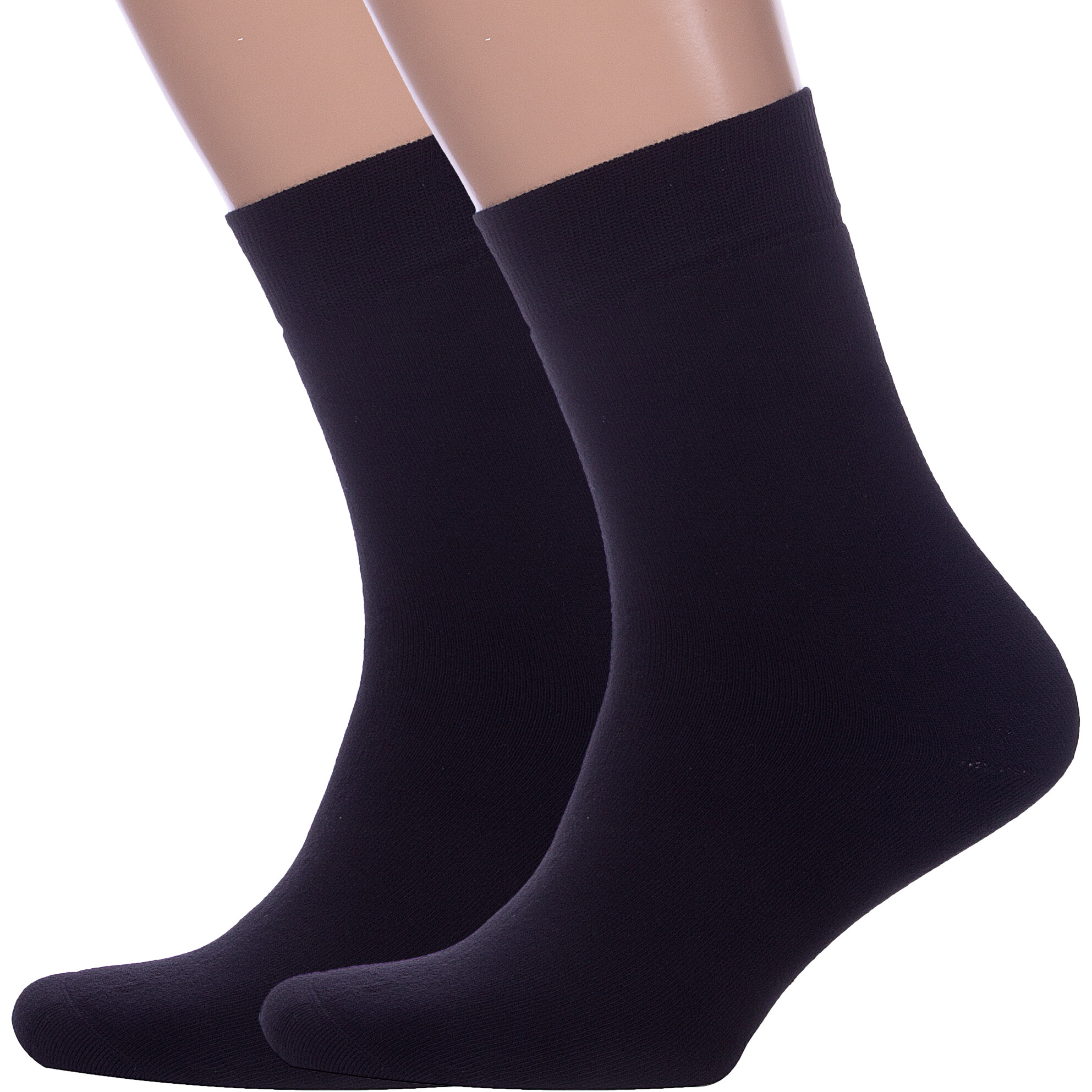 Комплект носков мужских Rusocks 2-М3-33066 черных 25-27, 2 пары
