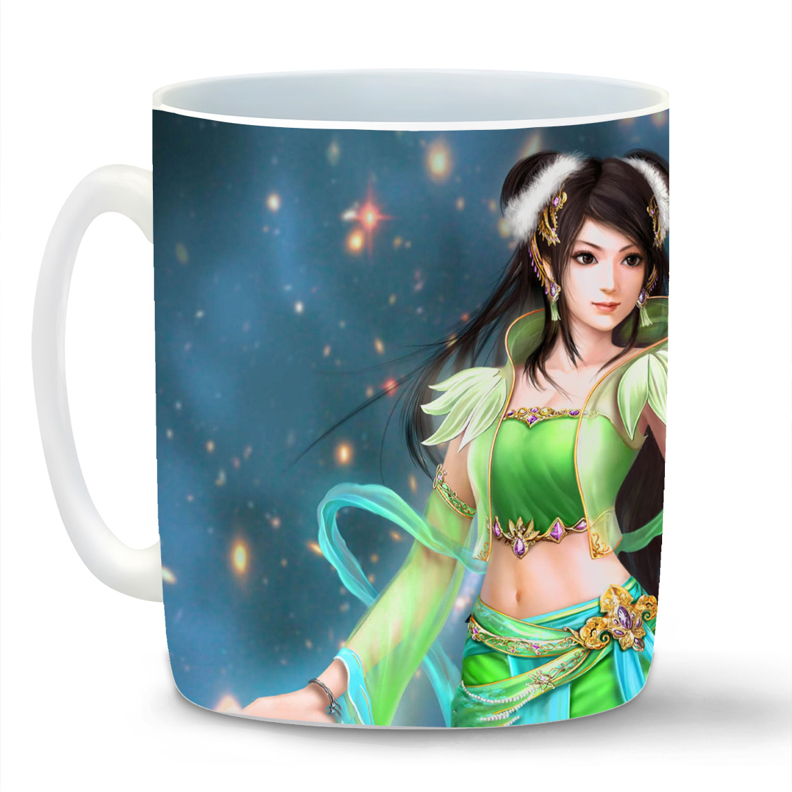 

Кружка CoolPodarok jade dynasty Девушка Лотос