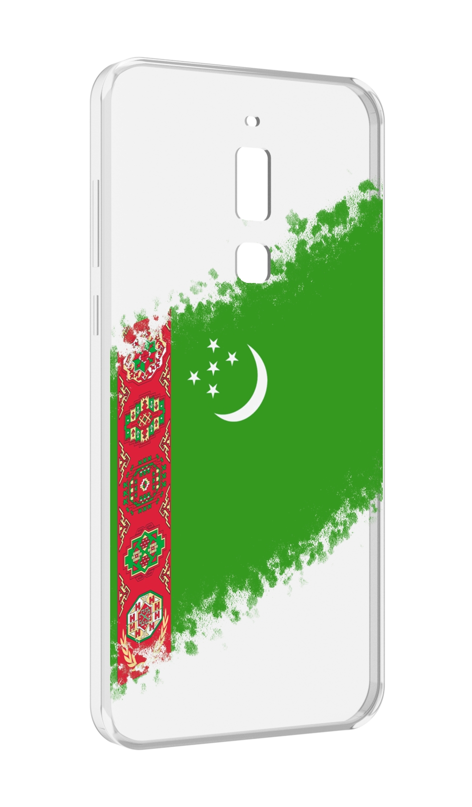 

Чехол MyPads флаг герб Туркменистан-1 для Meizu M6T, Прозрачный, Tocco