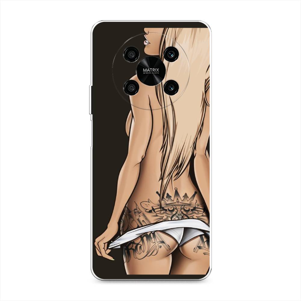 

Чехол на Honor X9 4G "Обнаженная девушка", 6108150-6