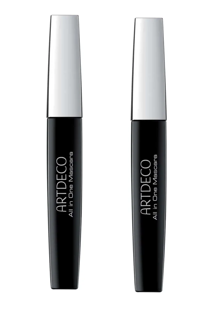 Тушь для ресниц ARTDECO All In One Mascara Коричневый 10 мл 2 шт