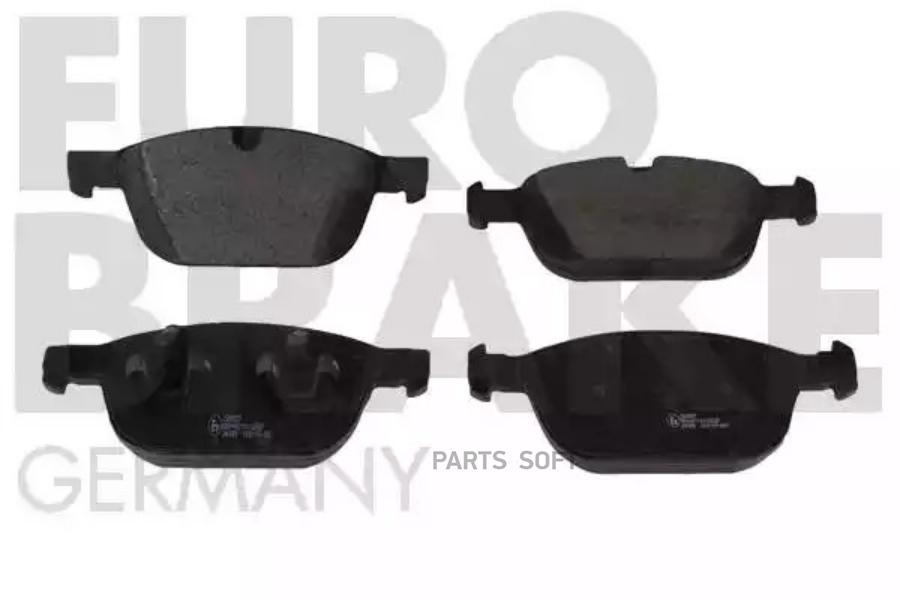 

Тормозные Дисковые Колодки Передние С Органическо EUROBRAKE 5502224827