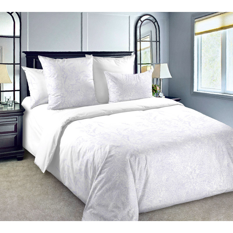 фото Постельное белье текс-дизайн 2 спальное с европростыней поплин вереск
