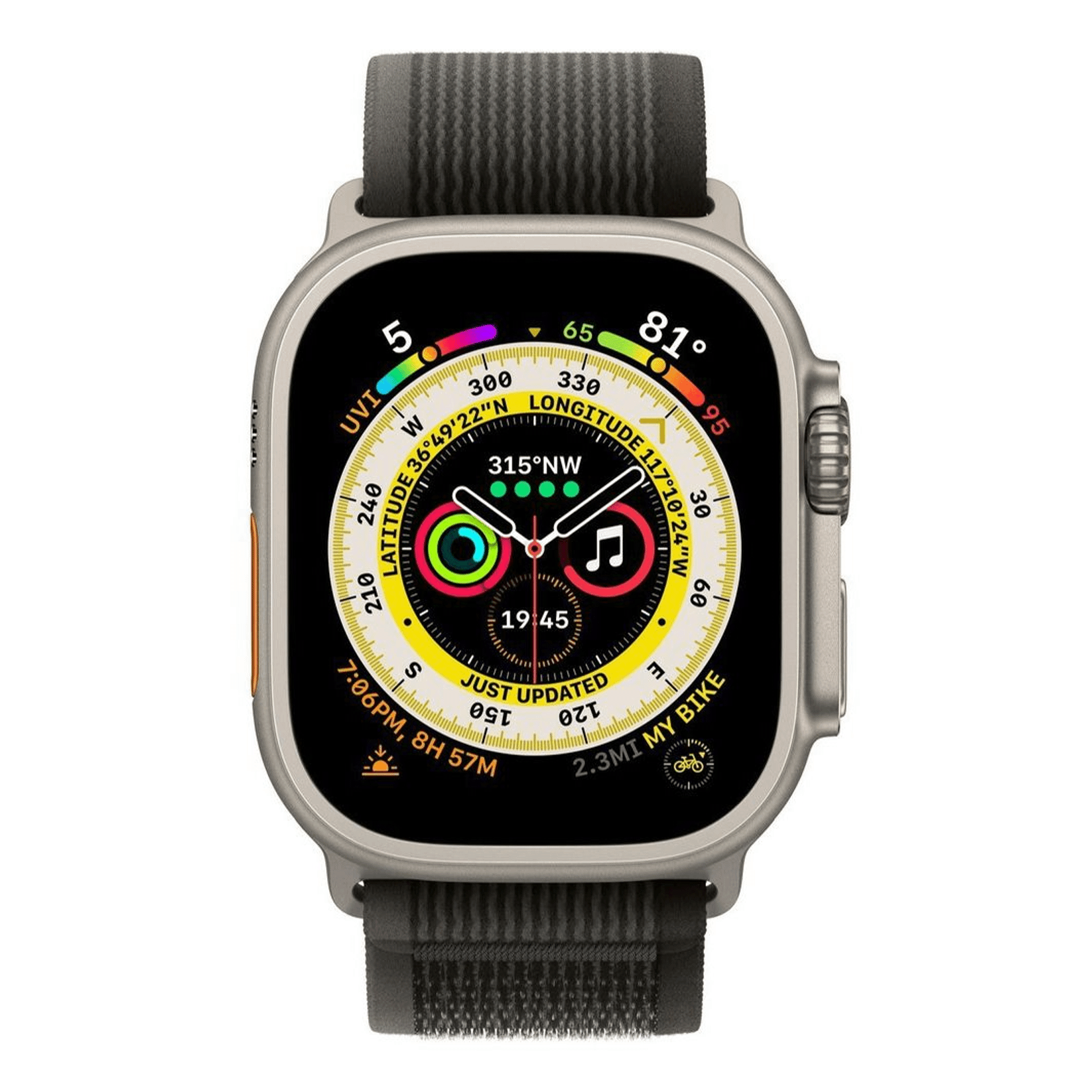 

Смарт-часы Apple Watch Ultra 49 мм S/M, черно-серый