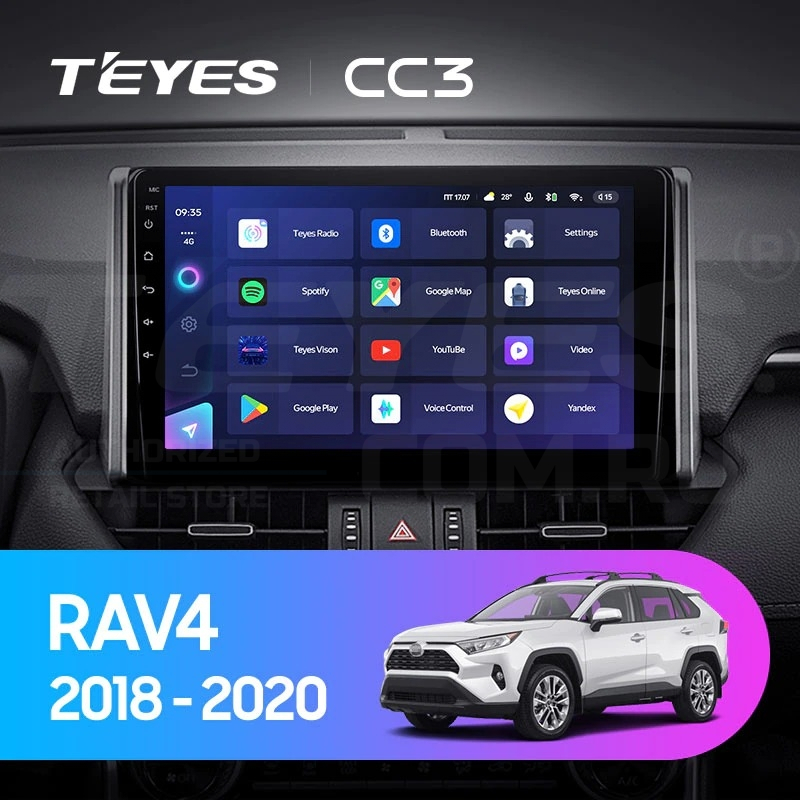 

Штатная магнитола Teyes CC3 4/32 Toyota RAV4 XA50 (2018-2023), CC3