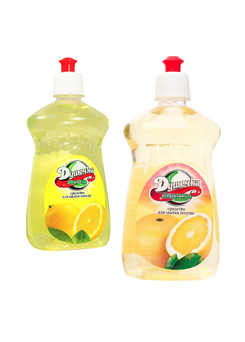Набор Средств для мытья посуды Душечка Грейпфрут   Лимон