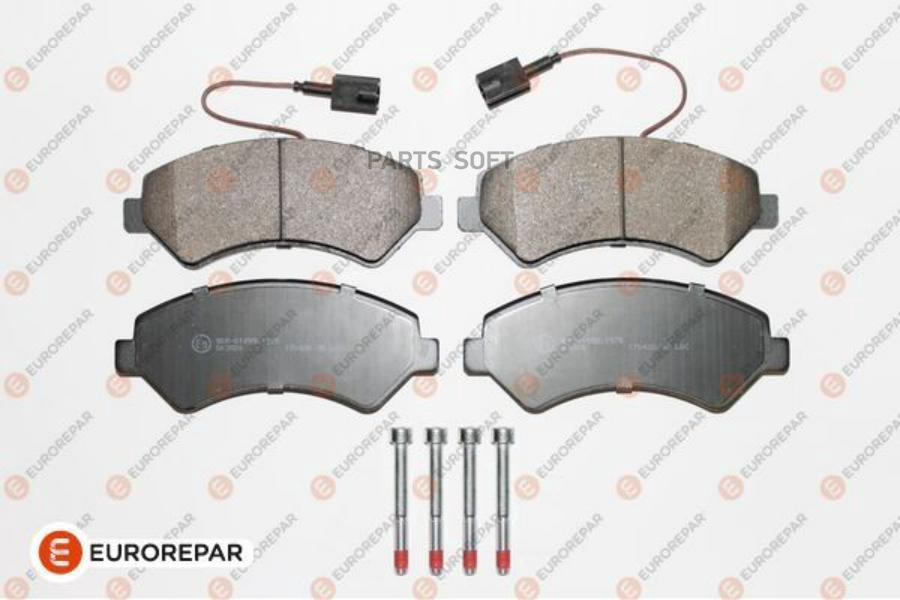 Колодки Тормозные Дисковые Сiтrоеn Juмреr/Fiат Duсато/Реugеот Вохеr R16 06>, Rеаr EUROREPA