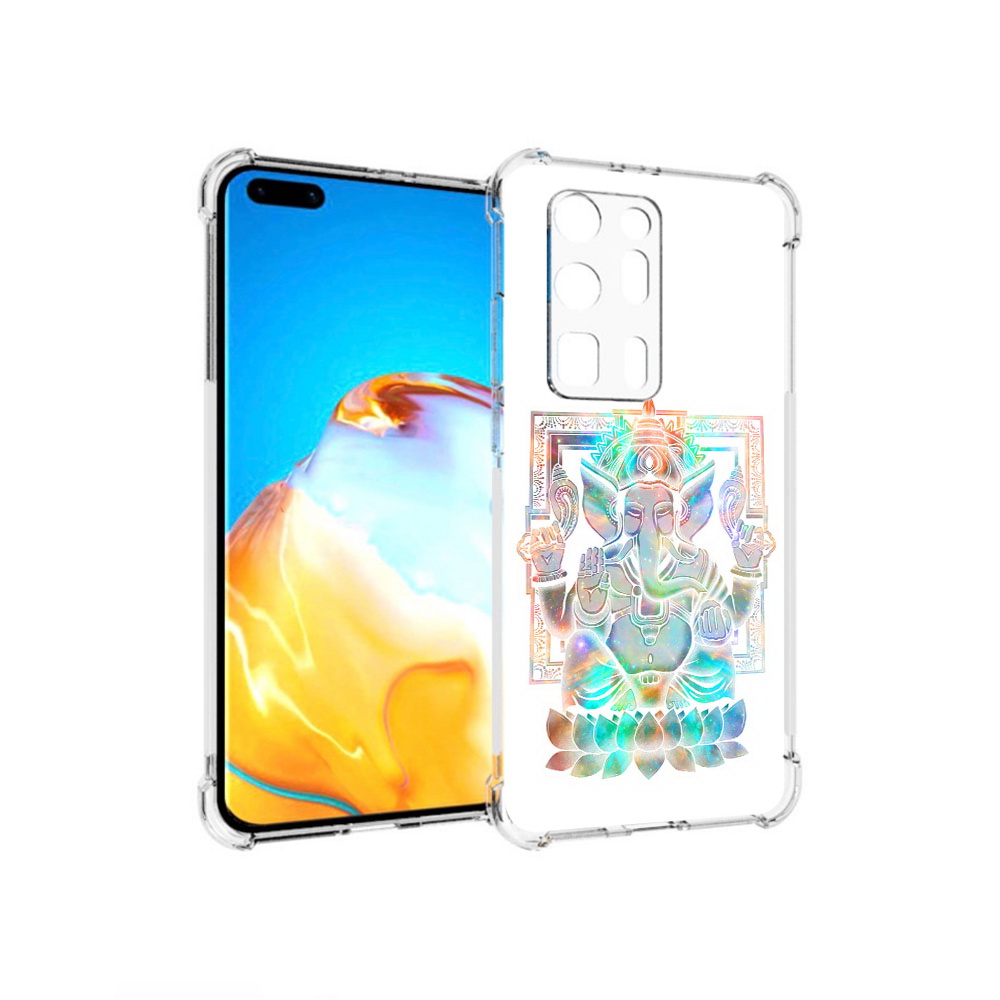 

Чехол MyPads Tocco для Huawei P40 Pro+ умный слон, Прозрачный, Tocco