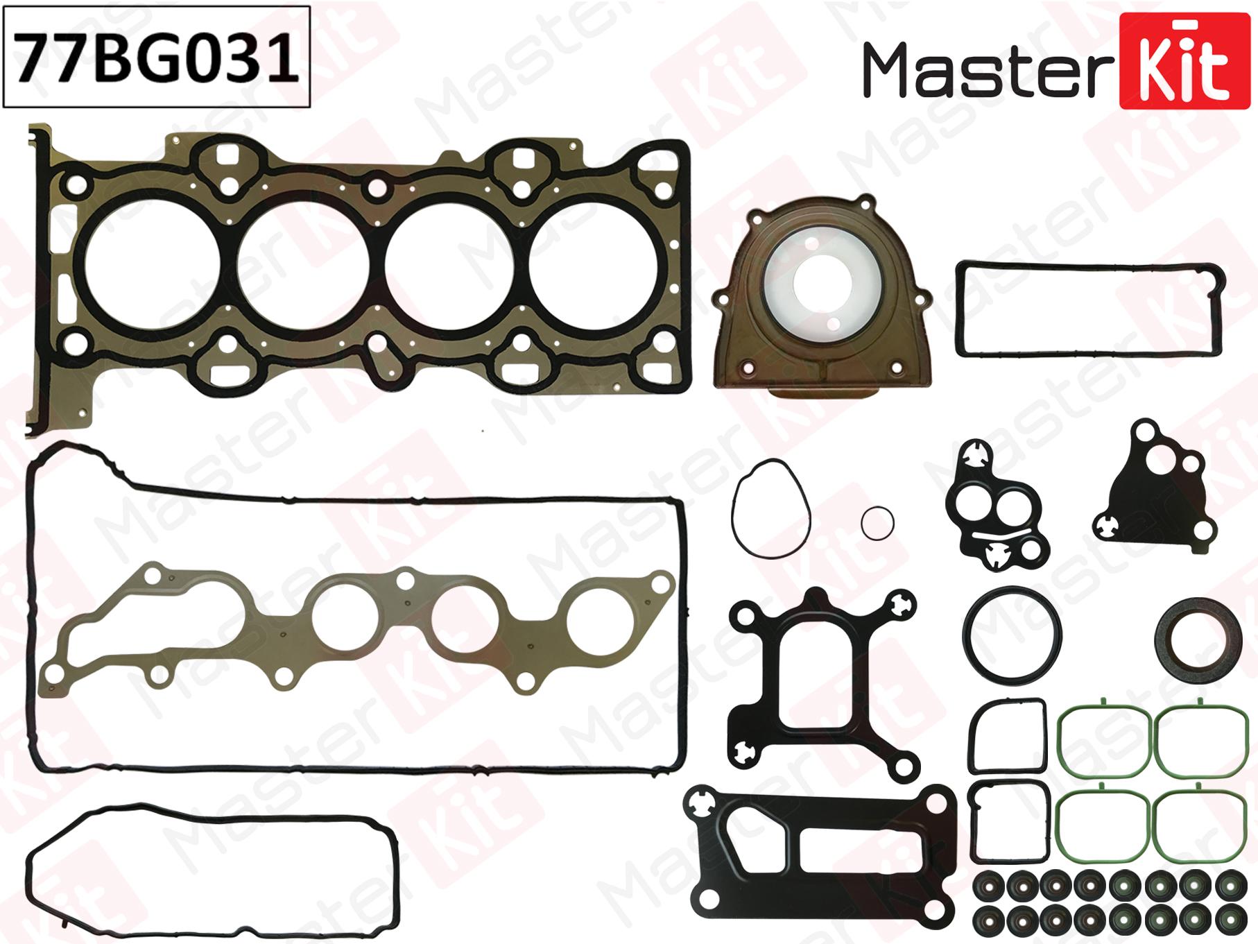 

Комплект прокладок MASTERKIT 77bg031