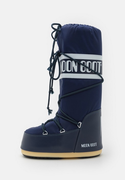 Дутики мужские MOONBOOT Icon синие 42-44 EU доставка из-за рубежа 27781₽