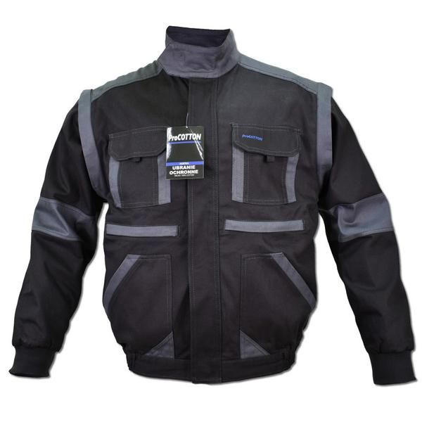

Куртка рабочая мужская Art.Master PROCOTTON GREY серая 58 RU, Серый, PROCOTTON GREY