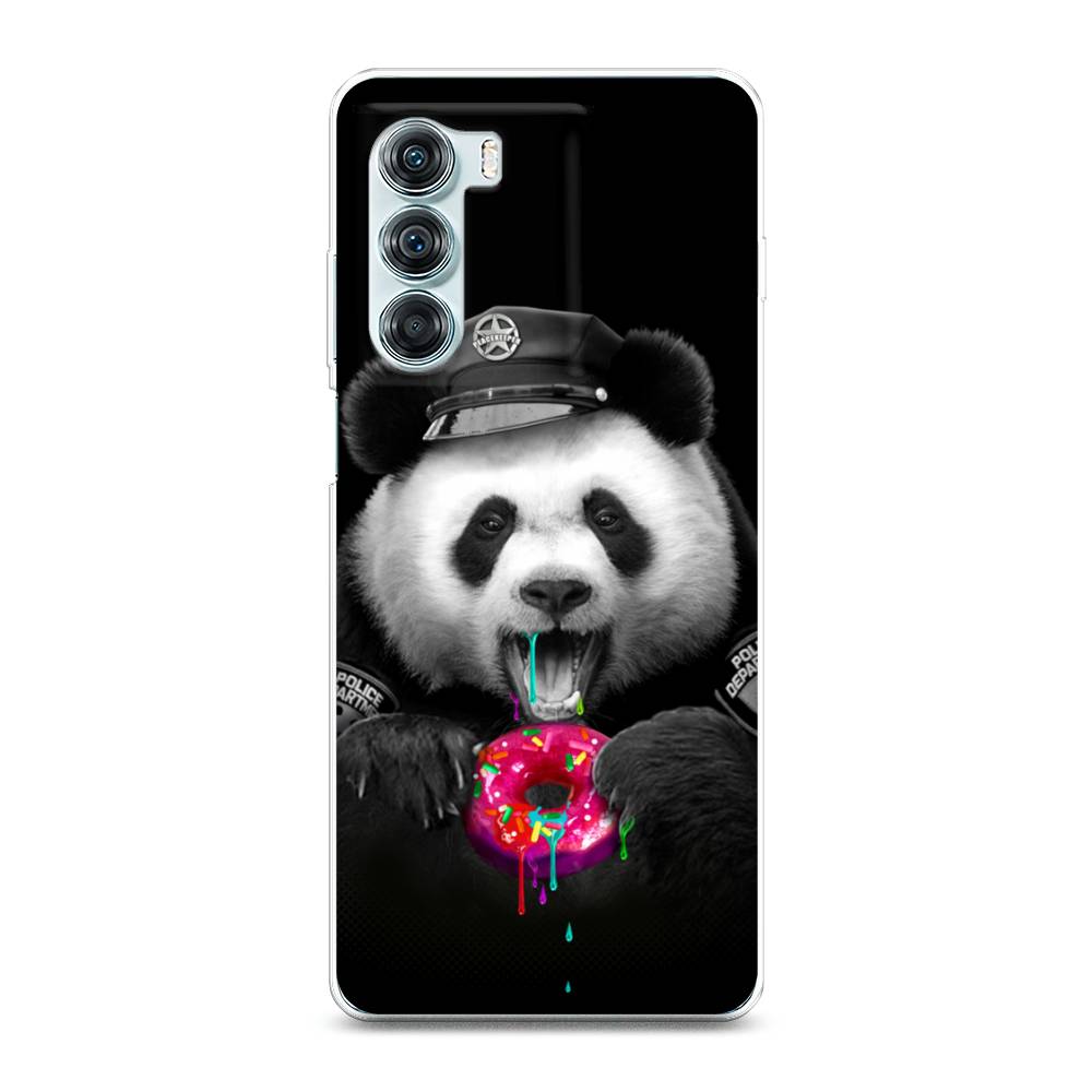 

Чехол Awog на Motorola Moto Edge S30 "Панда police", Разноцветный, 243050-2