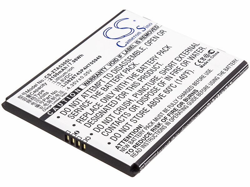 

Аккумулятор для ZTE Blade A530, A606 LI3826T43P4H705949