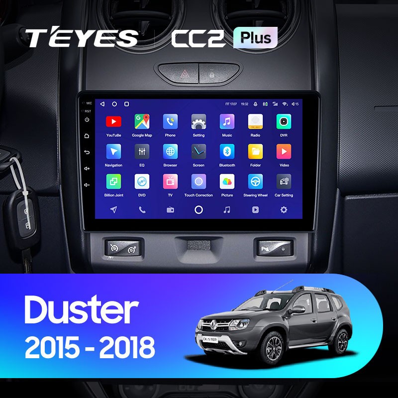 Штатная магнитола Teyes CC2L Plus 232 Renault Duster 2015-2018 2240000₽