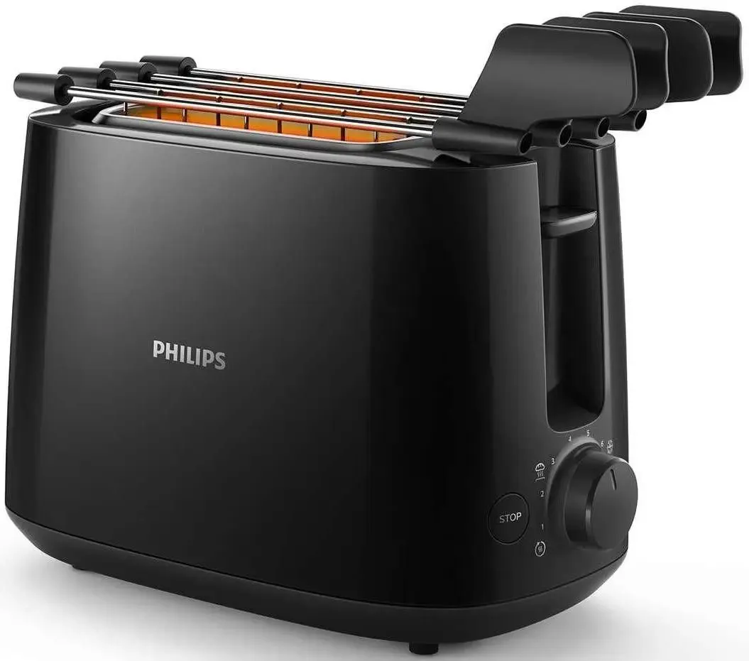 

Тостер Philips HD2583/90 черный, HD2583/90