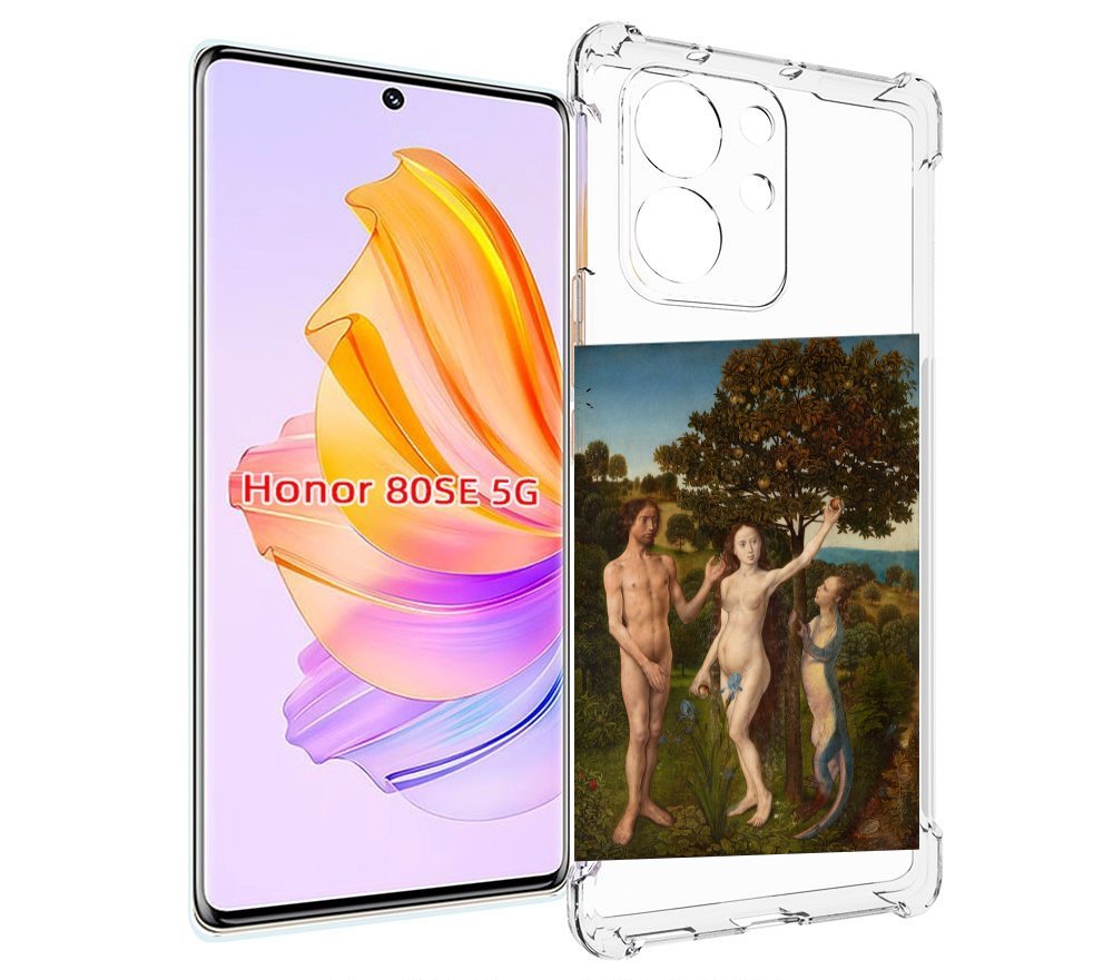 

Чехол MyPads грехопадение для Honor 80 SE, Прозрачный, Tocco