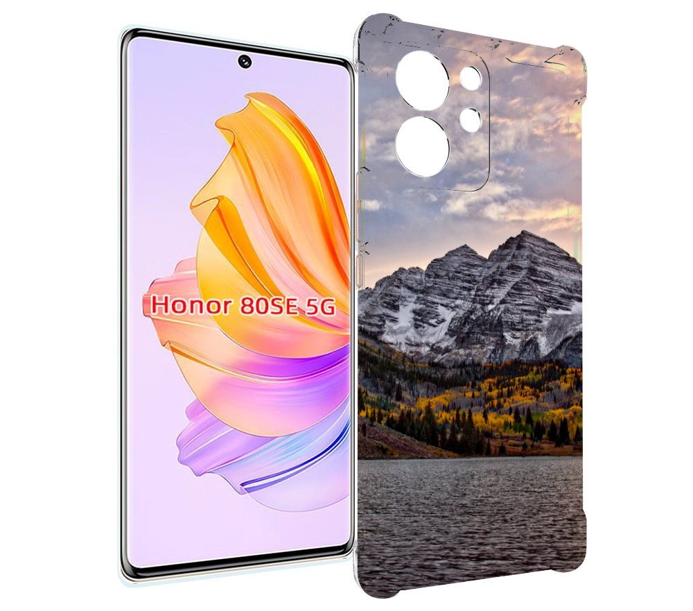 Чехол MyPads горы-колорадо для Honor 80 SE