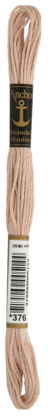 

Нитки мулине Anchor Stranded Cotton 4635000-00376 8 м бежевый, Разноцветный