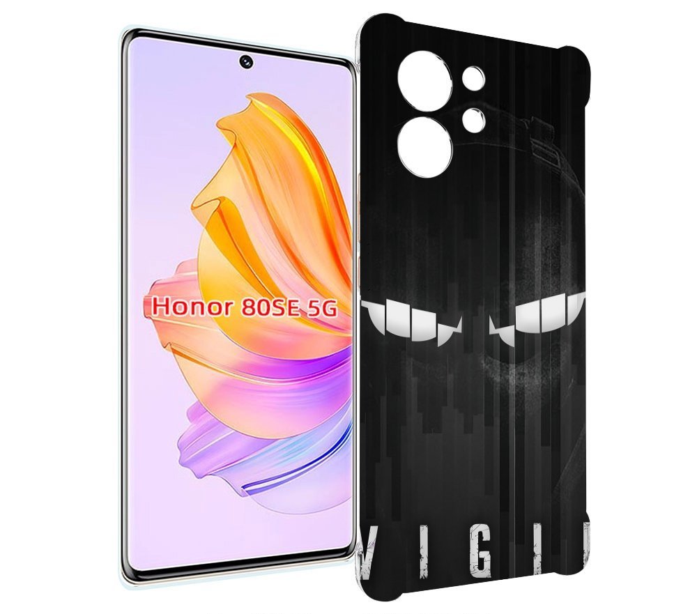 

Чехол MyPads глаза-в-ночи для Honor 80 SE, Прозрачный, Tocco